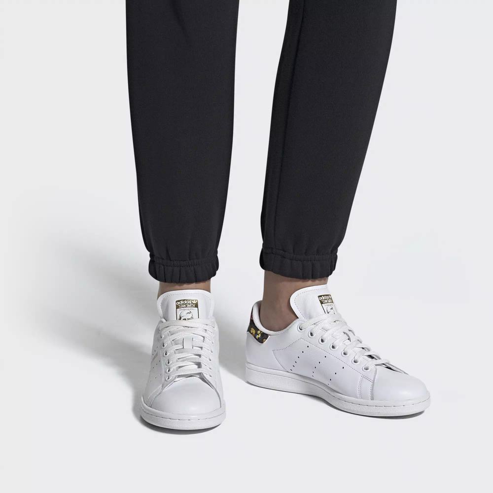 Adidas Stan Smith Tenis Blancos Para Mujer (MX-15341)